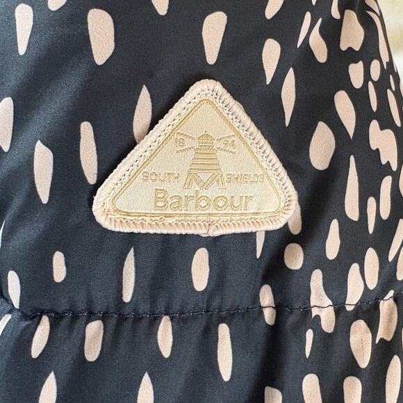 Barbour Women's Marin Reversible Quilted Puffer Jacket in Size US 4 Oversized - Picture 10 of 16